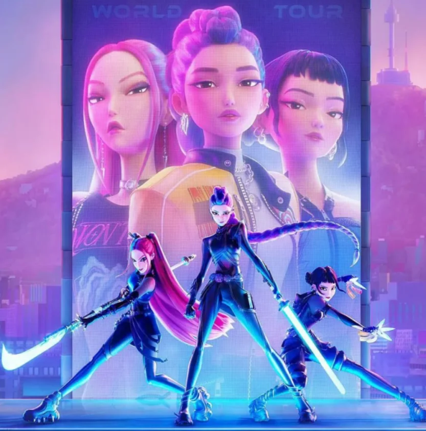 2025网飞动漫电影K-POP：猎魔女团