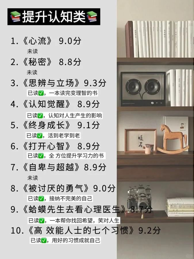 个人认知成长必读30本书单2026全集打包下载