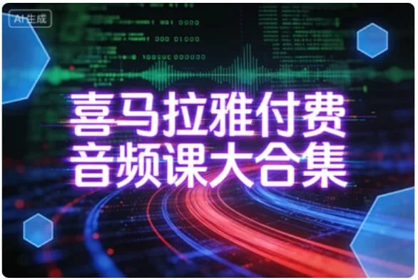 喜马拉雅付费音频课大合集2026全13类31.6G免费下载