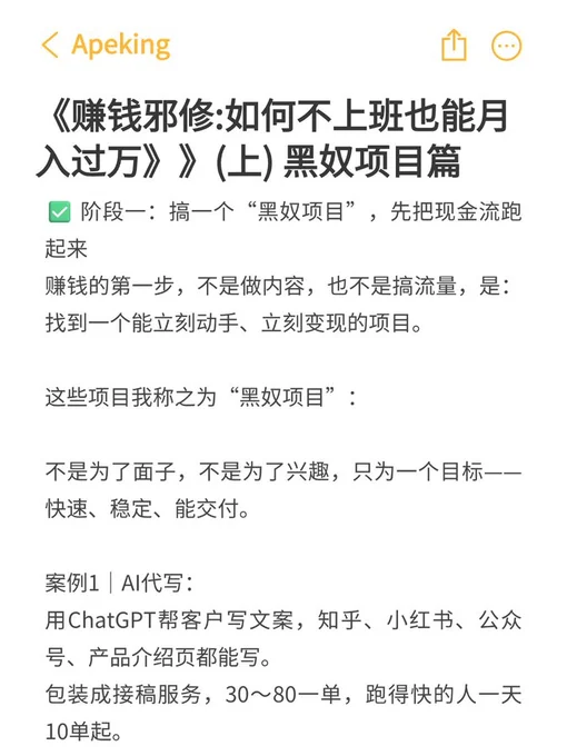 100个副业赚钱案例PDF 新个体实战手册网盘下载