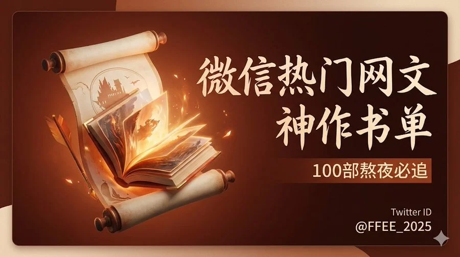 100部微信高分神作小说全集元尊少年歌行打包